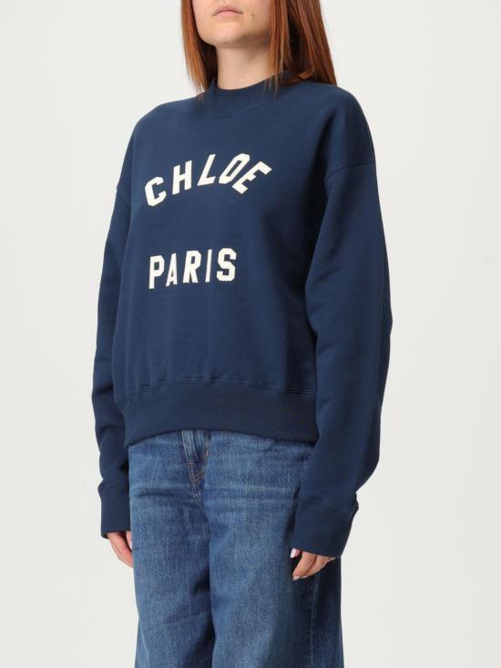 25FW 끌로에 스웨터 CH24AJH12192 4C6 Navy - CHLOE