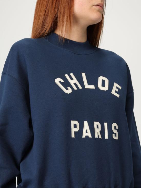 25FW 끌로에 스웨터 CH24AJH12192 4C6 Navy - CHLOE