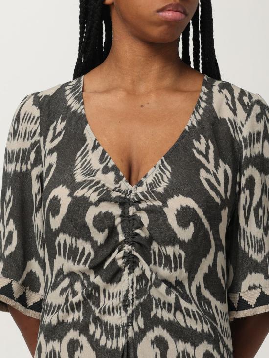 25SS 바잘 디럭스 롱 원피스 S10961800 182 Multicolor - BAZAR DELUXE