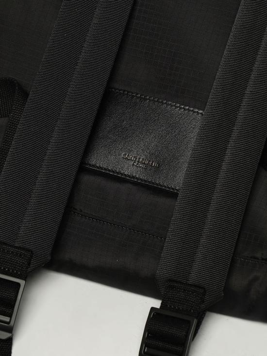 25FW 생로랑 CITY 시티 클래식 로고 백팩 534967FAEB9 1000 Black - SAINT LAURENT