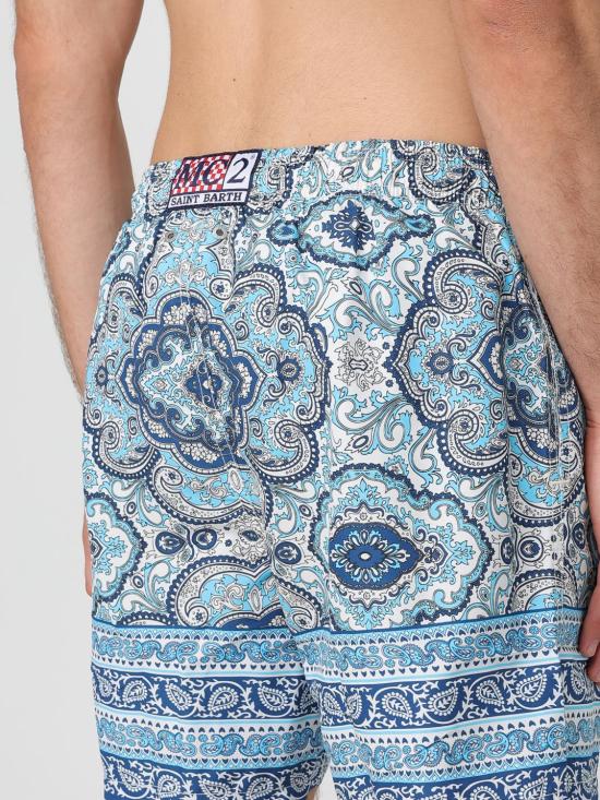 26SS 세인트바쓰 스윔팬츠 GUSTAVIAPLACEDPRINT 05422H Navy - MC2 SAINT BARTH