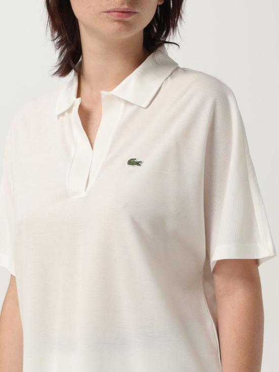 25SS 라코스테 폴로 티셔츠 PF1123 70V Cream - LACOSTE