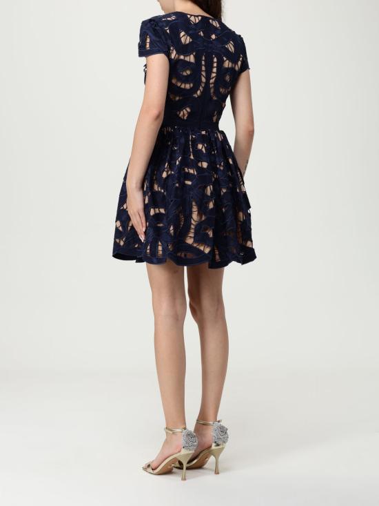 25FW 셀프 포트레이트 숏 원피스 PF25013SBL BLUE Blue - SELF PORTRAIT