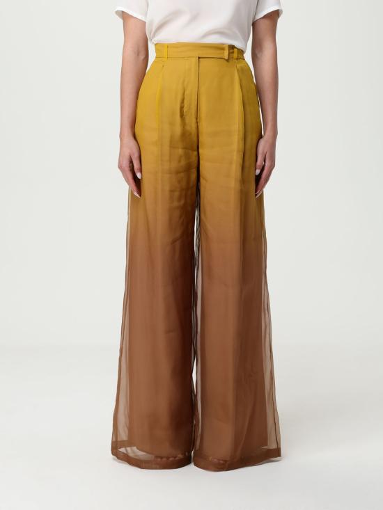 25FW 막스마라 스트레이트 팬츠 2511131084600 001 Gold