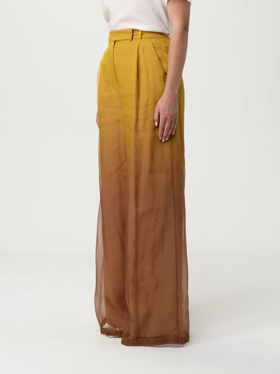 25FW 막스마라 스트레이트 팬츠 2511131084600 001 Gold - MAX MARA