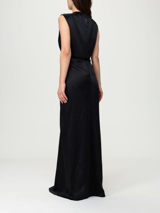 25FW 막스마라 롱 원피스 2511221024600 002 Black - MAX MARA