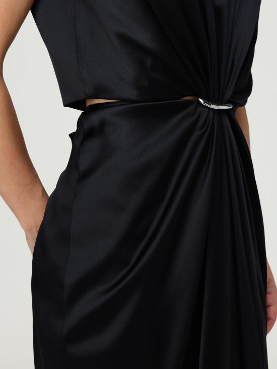 25FW 막스마라 롱 원피스 2511221024600 002 Black - MAX MARA