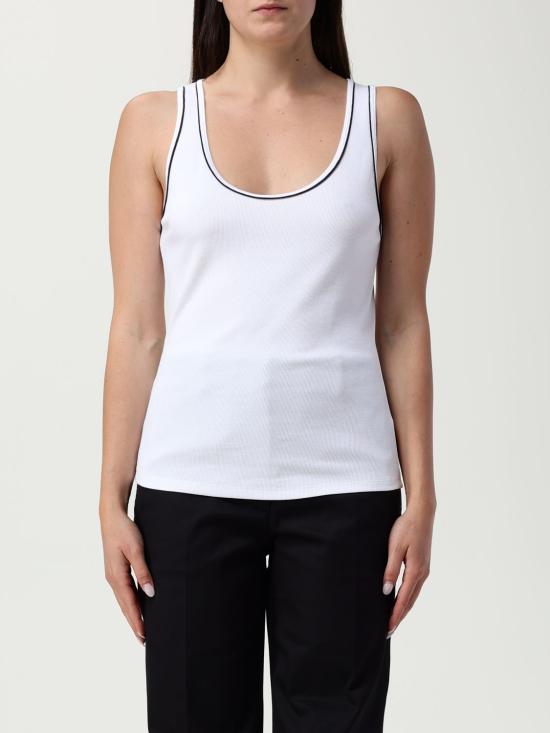 25SS 띠어리 민소매 티셔츠 P0124511 C05 White