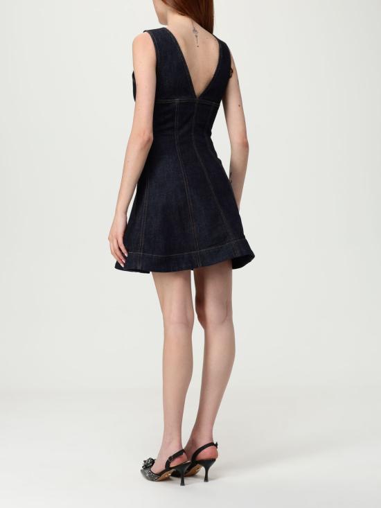 25FW 셀프 포트레이트 숏 원피스 PF25801SBL BLUE Blue - SELF PORTRAIT