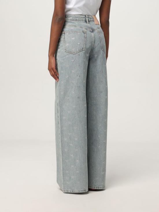 25FW 셀프 포트레이트 데님 팬츠 PF25832PBL Blue - SELF PORTRAIT