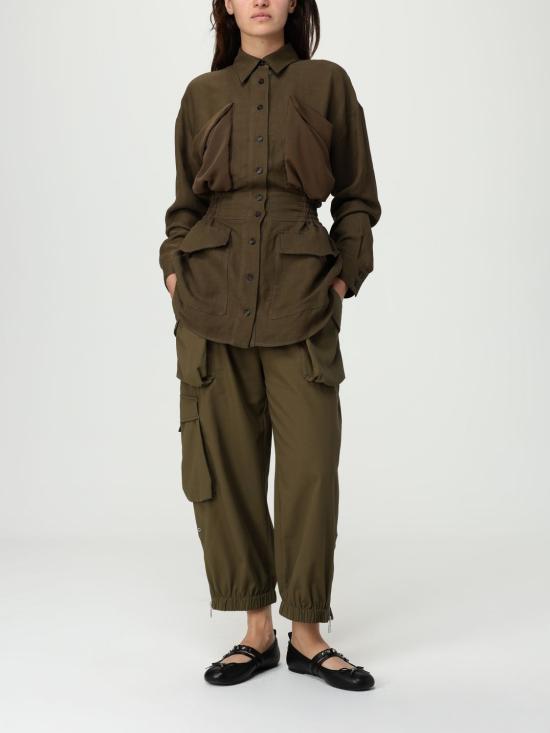 25FW 핑코 블라우스 105017A2I9 S1C Green - PINKO