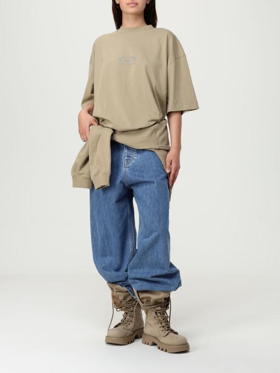 25SS 베트멍 반팔 티셔츠 UA66TR600T TAUPE Beige - VETEMENTS