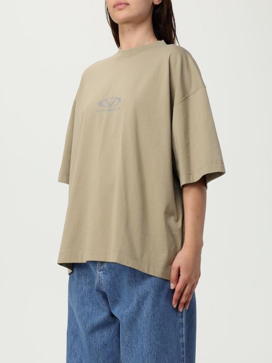 25SS 베트멍 반팔 티셔츠 UA66TR600T TAUPE Beige - VETEMENTS