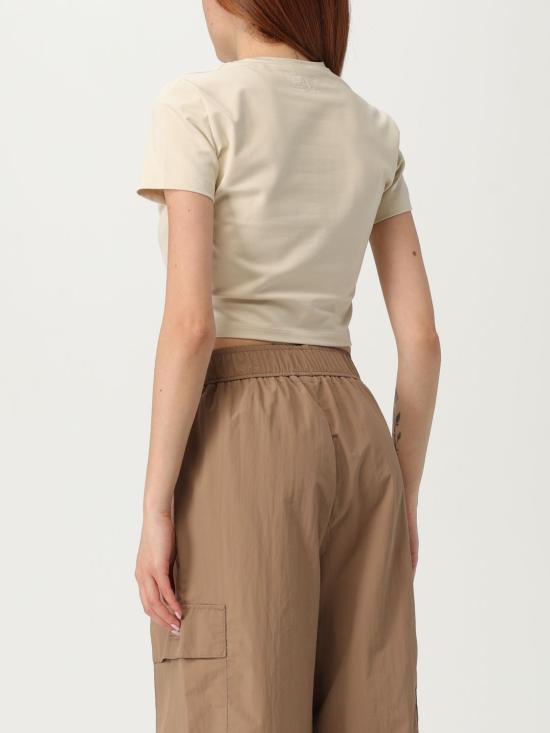 25SS 엠포리오 아르마니 반팔 티셔츠 7W000510AF12484 U1079 Milk - EMPORIO ARMANI