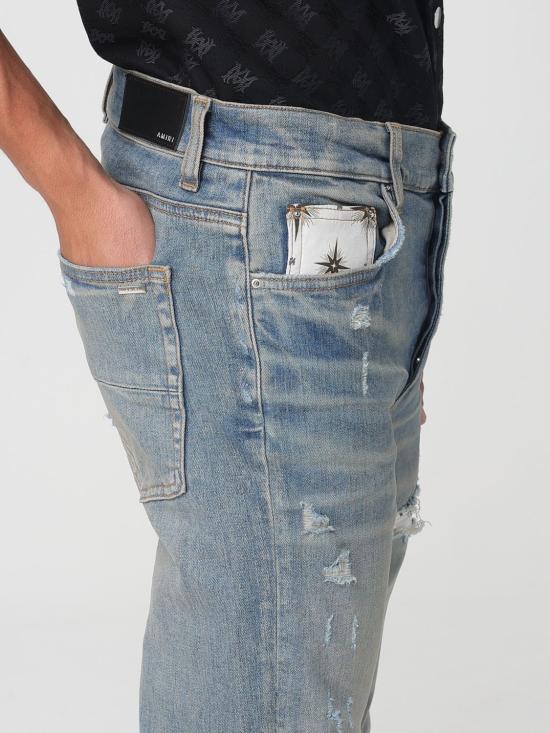 25SS 아미리 데님 팬츠 AMDNSY1122 ANTIQUE INDIGO Denim - AMIRI