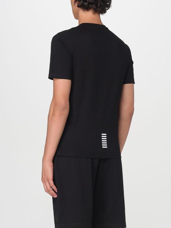 26SS 엠포리오 아르마니 반팔 티셔츠 8NPT25PJVPZ 1200 Black - EMPORIO ARMANI