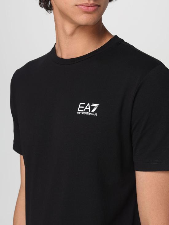 26SS 엠포리오 아르마니 반팔 티셔츠 8NPT25PJVPZ 1200 Black - EMPORIO ARMANI
