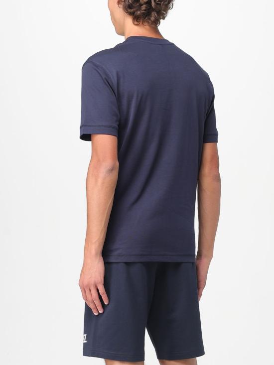 25SS 엠포리오 아르마니 반팔 티셔츠 7X000014AF13741 UB102 Blue - EMPORIO ARMANI