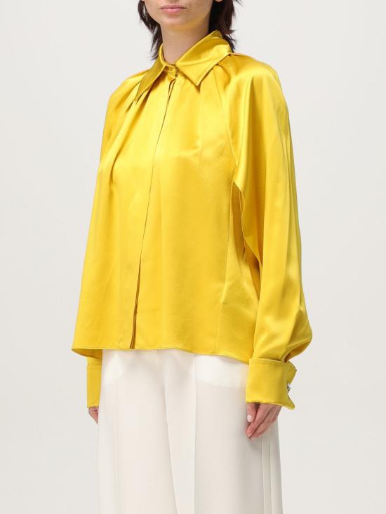 25FW 막스마라 블라우스 2511111014600 010 Yellow - MAX MARA