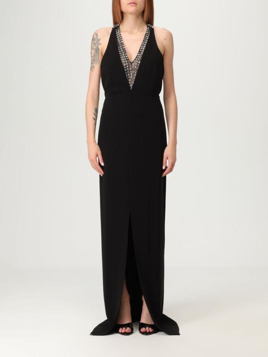 25FW 막스마라 롱 원피스 2511221104600 004 Black