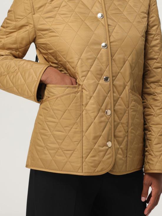 25FW 버버리 퀼티드 자켓 8108989 Brown - BURBERRY
