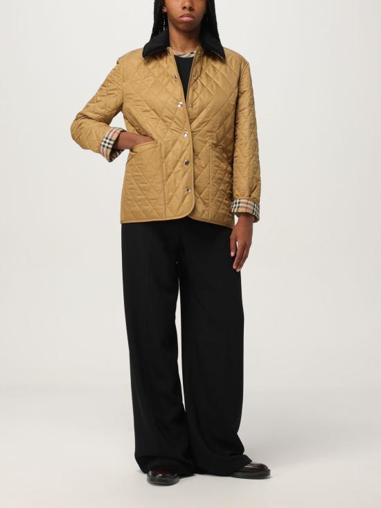 25FW 버버리 퀼티드 자켓 8108989 Brown - BURBERRY