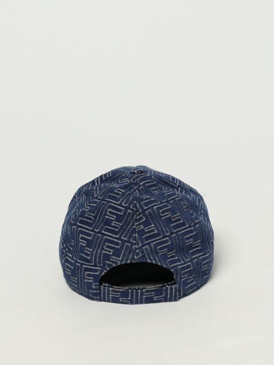 25FW 펜디 FF 베이스볼 캡 FXQ768AV93 F0RBB Blue - FENDI