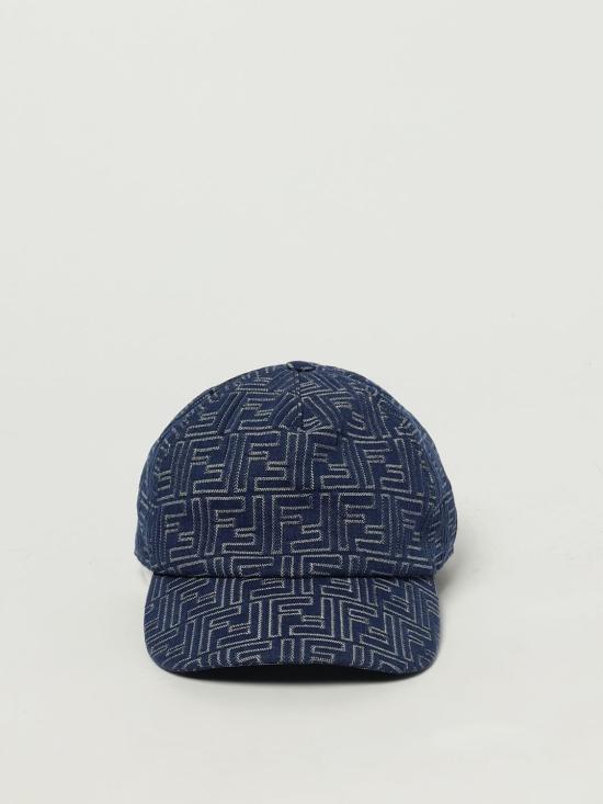 25FW 펜디 FF 베이스볼 캡 FXQ768AV93 F0RBB Blue - FENDI