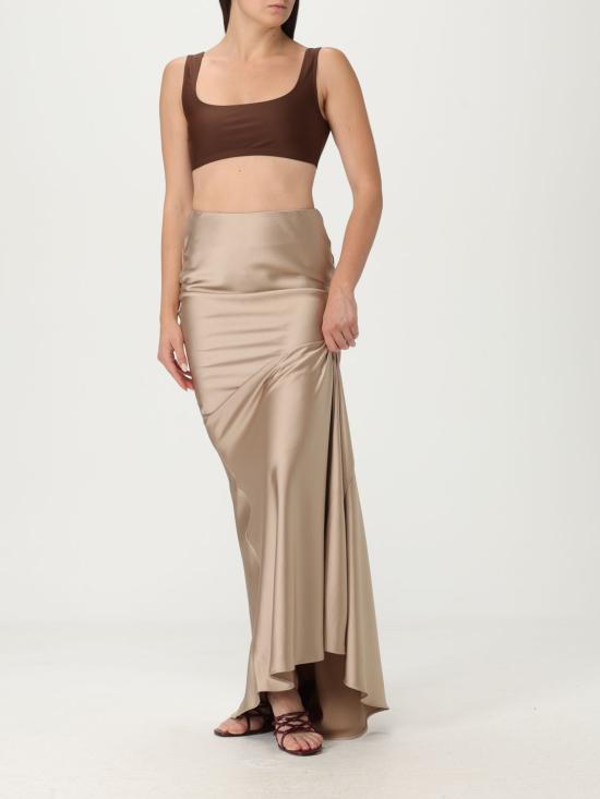 25SS 안다마네 민소매 티셔츠 T170727BTJP177 COFFEE Coffee - ANDAMANE