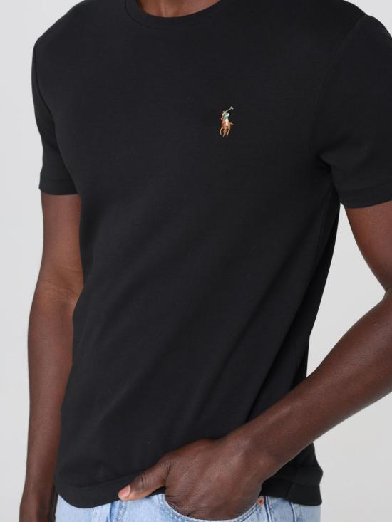 25FW 폴로 랄프로렌 반팔 티셔츠 710740727 001 Black - POLO RALPH LAUREN