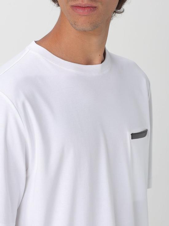 25FW 벨루티 반팔 티셔츠 R28JRS155001 000 White - BERLUTI