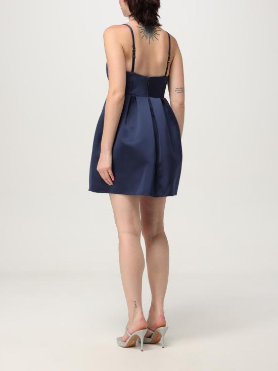 25FW 엘리자베타프랜치 숏 원피스 AB804 DC8 Blue - ELISABETTA FRANCHI