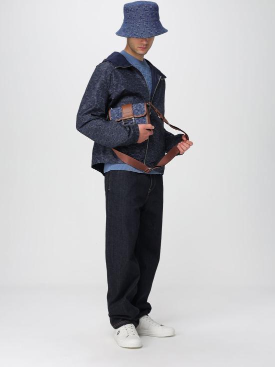 25FW 펜디 버킷햇 FXQ801AV93 F0RBB Blue - FENDI