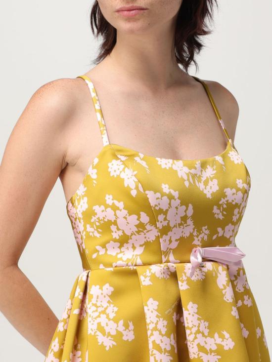 25FW 엘리자베타프랜치 숏 원피스 AB705 DJ4 Brown - ELISABETTA FRANCHI