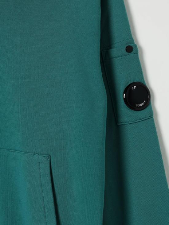 25FW [키즈] 씨피 컴퍼니 풀오버 CUF00YLCA69 30326 Teal - C.P. COMPANY