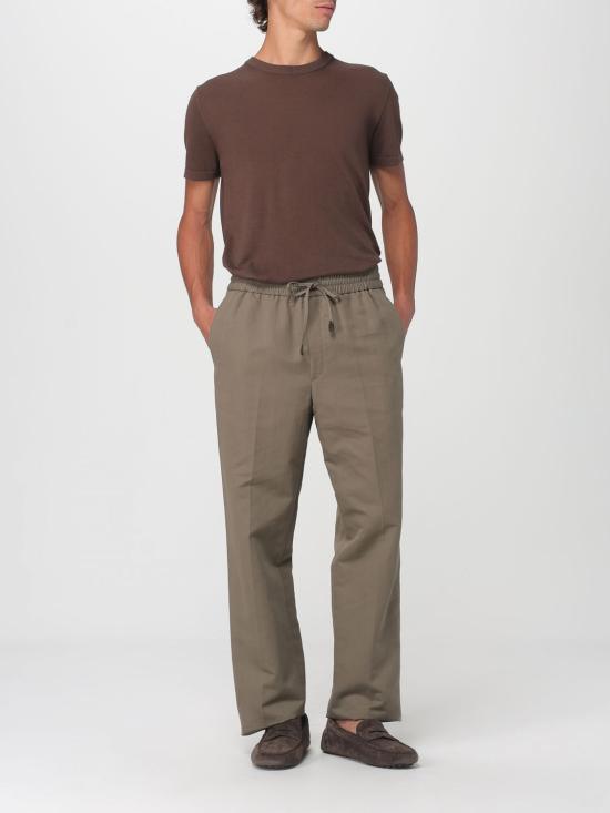 25FW 브리오니 스트레이트 팬츠 RP2Z0LPA106 3200 Green - BRIONI