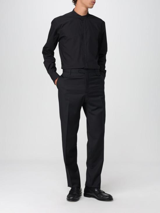 25FW 돌체앤가바나 긴팔 셔츠 G5HR1TFU5T9 N0000 Black - DOLCE & GABBANA