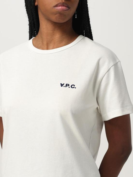 26SS 아페쎄 반팔 티셔츠 COHBQF26390 TAE White - A.P.C.