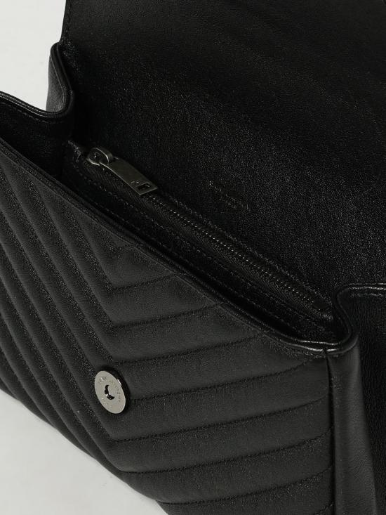 25FW 생로랑 토트백 600279BRM04 1000 Black - SAINT LAURENT