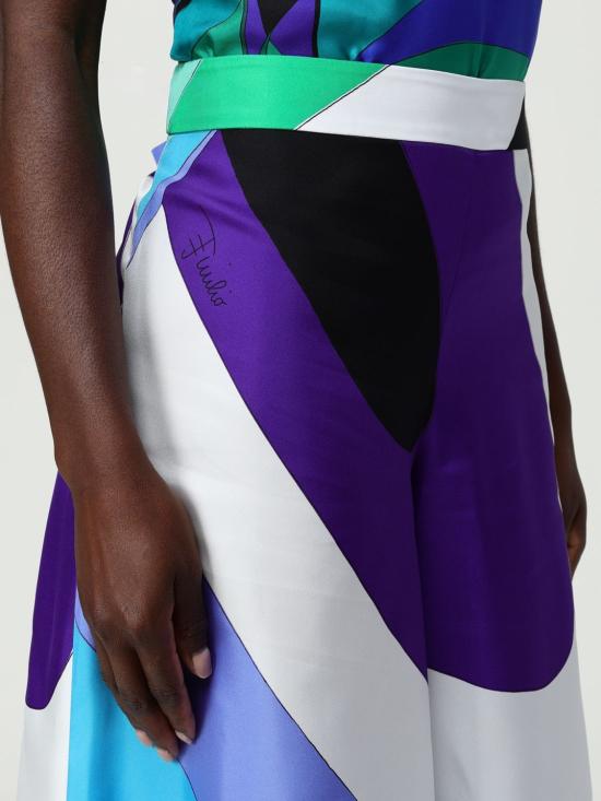 25FW 푸찌 팔라초 팬츠 5HRT035H851 050 Green - PUCCI