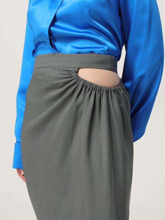 25FW 막스마라 스커트 2511101123600 015 Grey - MAX MARA