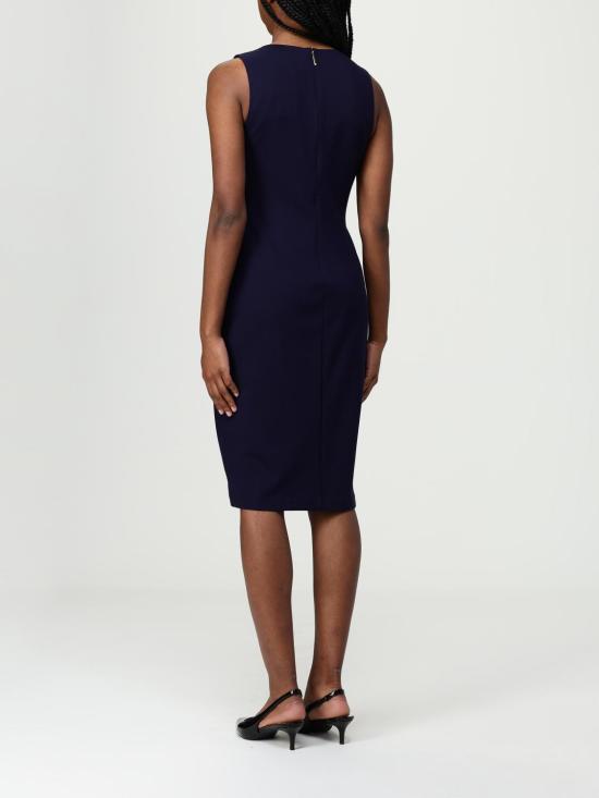 25FW 랄프 로렌 미디 원피스 250863911 410 Navy - RALPH LAUREN