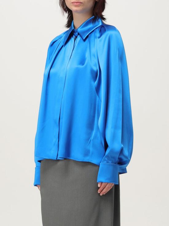 25FW 막스마라 셔츠 2511111014600 037 Blue - MAX MARA