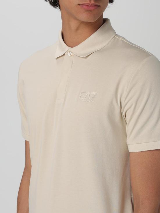 25SS 엠포리오 아르마니 폴로 티셔츠 7M000228AF10373 U1079 Yellow Cream - EMPORIO ARMANI