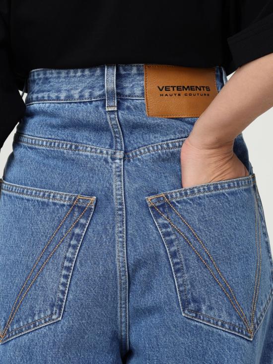 25SS 베트멍 데님 팬츠 UA66PA540N MID Blue - VETEMENTS