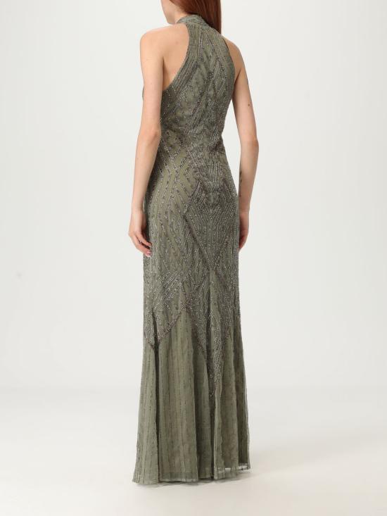 25SS 랄프 로렌 롱 원피스 253963633001 OLIVE MULTI Olive - RALPH LAUREN