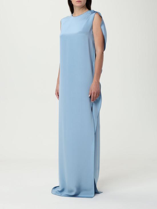 25FW 막스마라 롱 원피스 2511221034600 038 Blue - MAX MARA