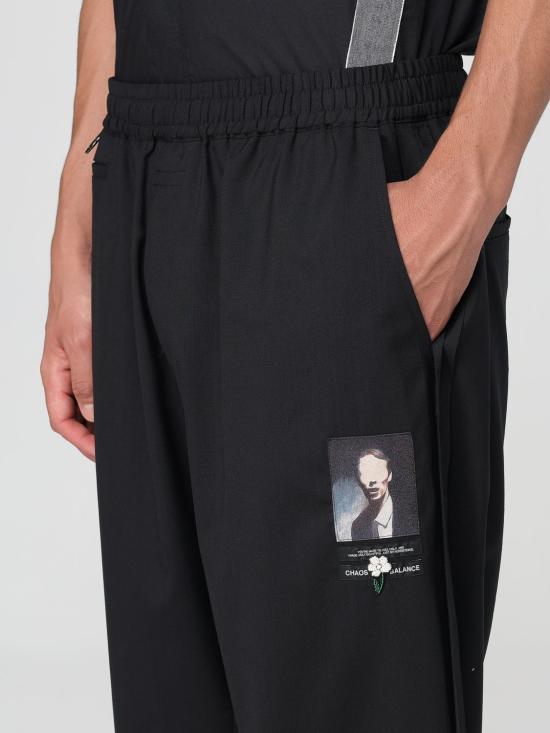 25SS 언더커버 트레이닝/조거 팬츠 UC1E4519 Black - UNDERCOVER