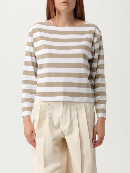 25SS 띠어리 긴팔 티셔츠 P0224507 E52 Dove Grey