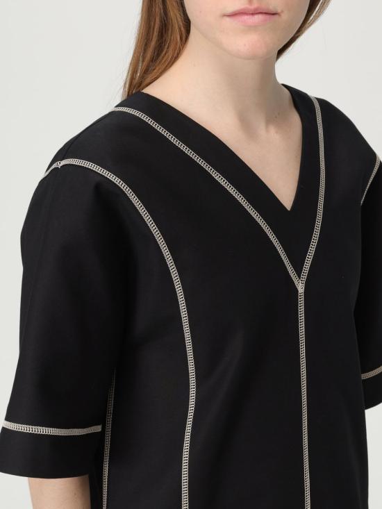 25SS 펜디 롱 원피스 FDD378 AUJR F0GME Black - FENDI